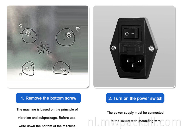 Automatische fleszak Poedervuller Deeltje Thee Suikerzaden Korrels Poederweegvulmachine